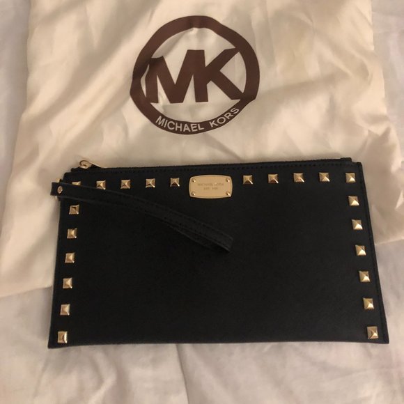 Michael Kors JetSet Large ContinentalWallet Wristlet MK  MK Wristlet